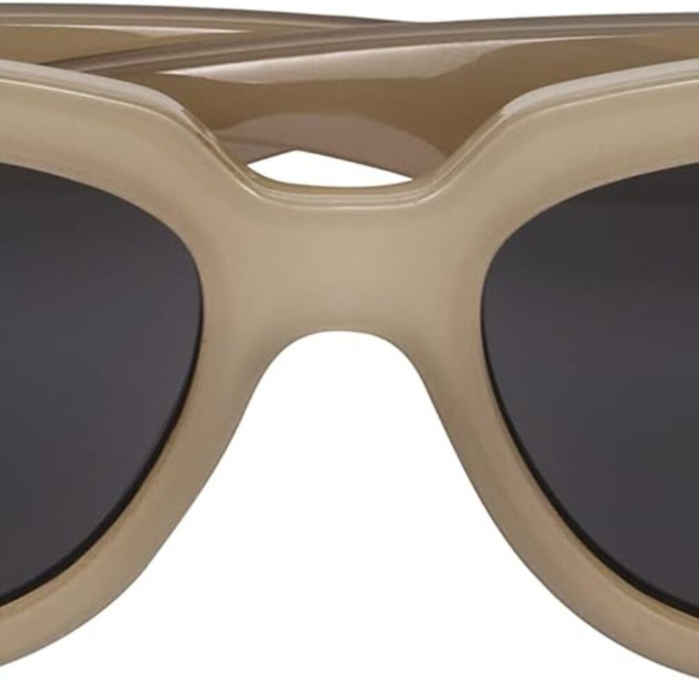 Women's Retro Cat Eye Sunglasses UV Protection Scratch-Resistant 54mm - Picture 2 of 5